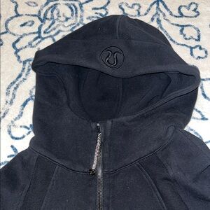 Lululemon Black Hooded Sweatshirt
